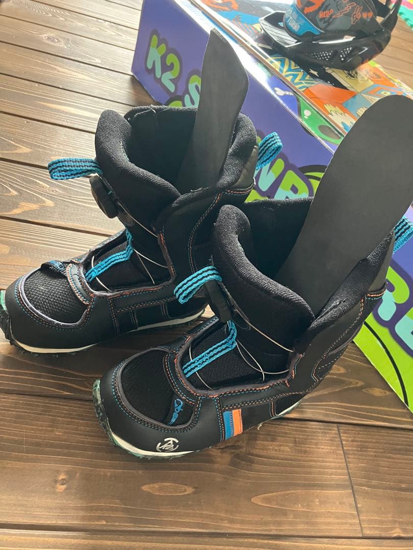 K2 Shadow Grom Pack スノーボードビンディング　ブーツセット