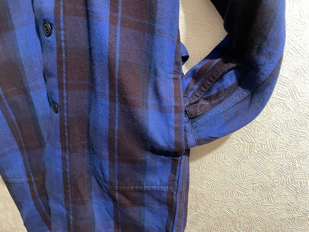 N.HOOLYWOOD ヘビーネル ロング シャツ / エヌハリウッド コート