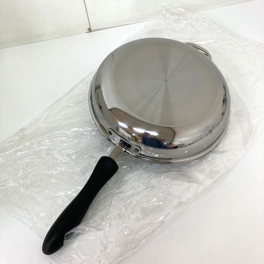 4331-G Tupperwareレインボークッカーフライパン26cm フタ付き