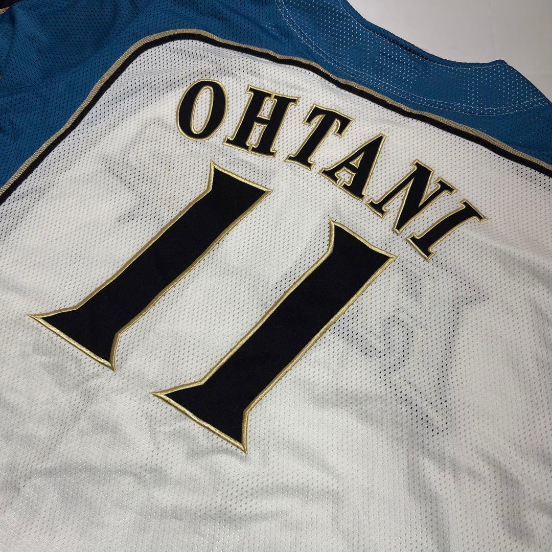 【美品】 北海道日本ハムファイターズ 大谷翔平 レプリカユニフォーム ミズノ L