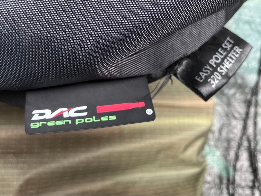 BACKCOUNTRY 320シェルター　オリーブグリーン 薪ストーブ対応