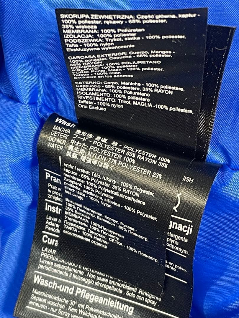 BURTON バートン スノーボードウェア Mサイズ パーカー重ね着風ジャケット