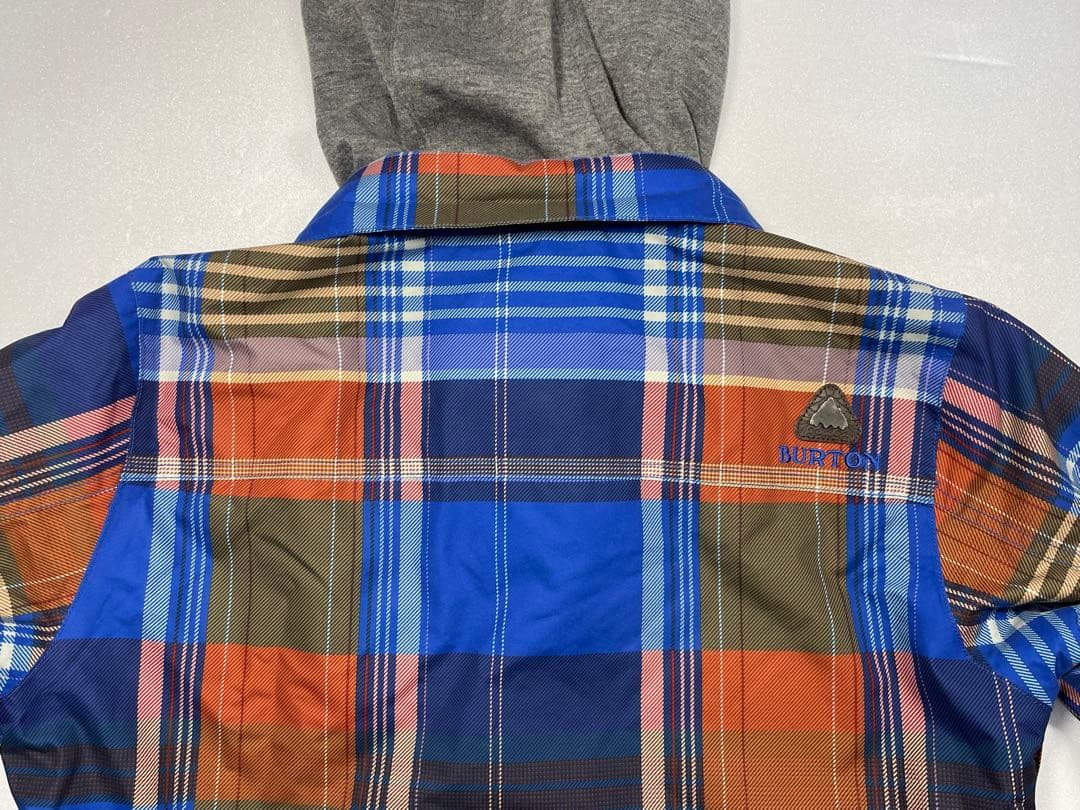 BURTON バートン スノーボードウェア Mサイズ パーカー重ね着風ジャケット