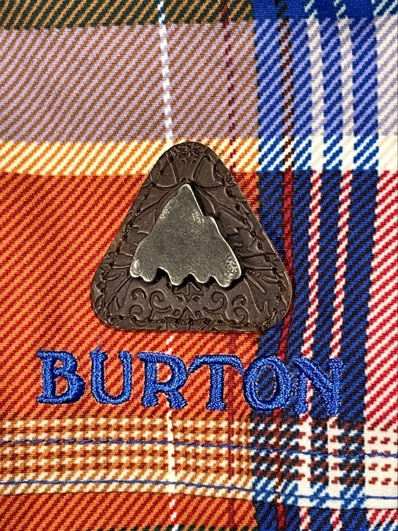 BURTON バートン スノーボードウェア Mサイズ パーカー重ね着風ジャケット