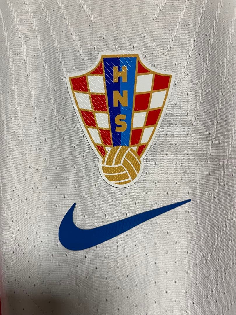 正規品　選手支給用　クロアチア　モドリッチ　ユニフォーム　カタールW杯