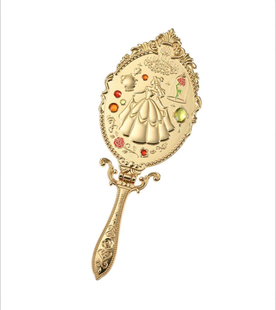 週末限定値下げ Disney 美女と野獣 手鏡 ミラー - メルカリ