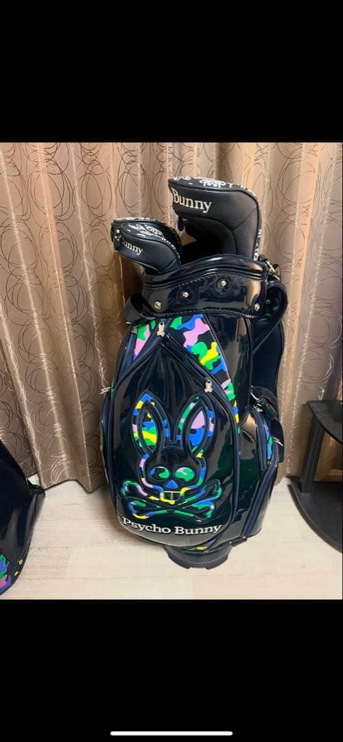 Psycho Bunny キャディバッグ ヘッドカバー付き