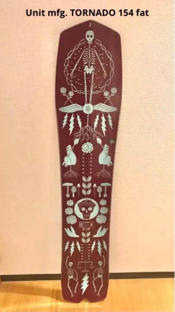 Unit mfg. TORNADO 154 fat Unit TORNADO FAT パウダー アクトギア