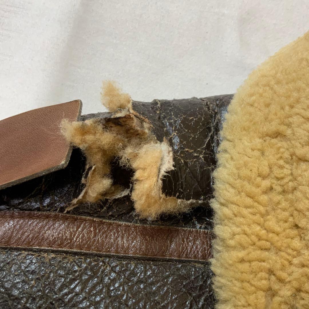 DOG-FIGHT ドッグファイト B-3 フライトジャケット ムートン - メルカリ