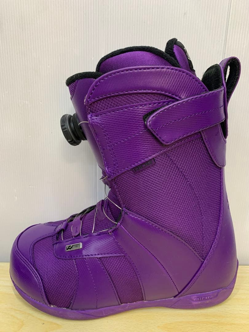 RIDE SAGE BOA スノーブーツ 手袋付き 希少パープル仕様