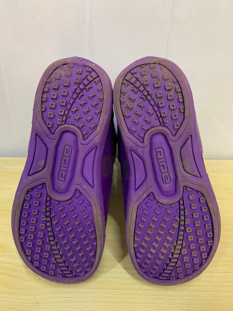 RIDE SAGE BOA スノーブーツ 手袋付き 希少パープル仕様
