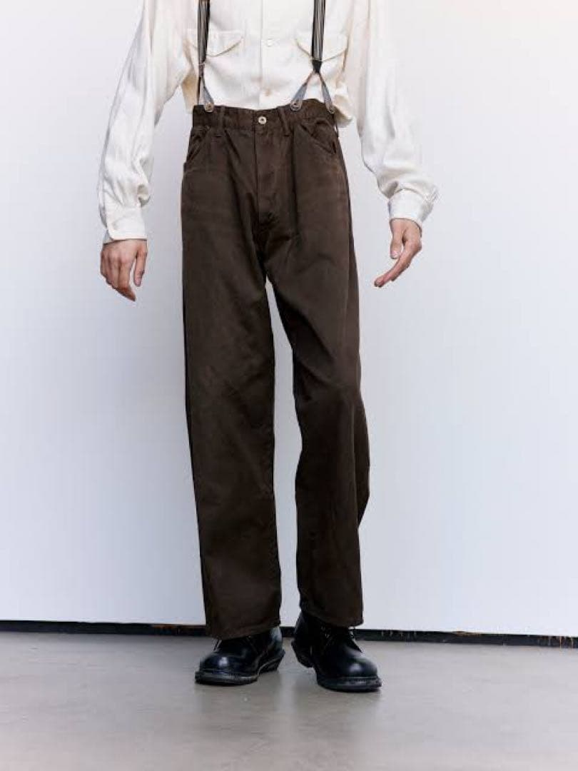 T.T / 〈LOT.209〉BUCKLE-BACKED TROUSERS