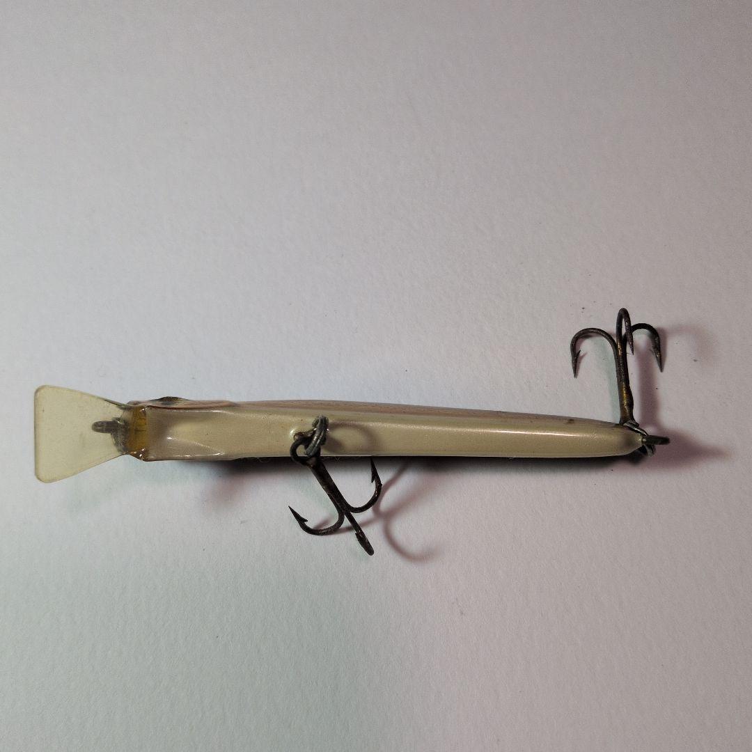 鮎川ルアー　パルスミノー　ホイル貼り ハンドメイドルアー　オールドルアー