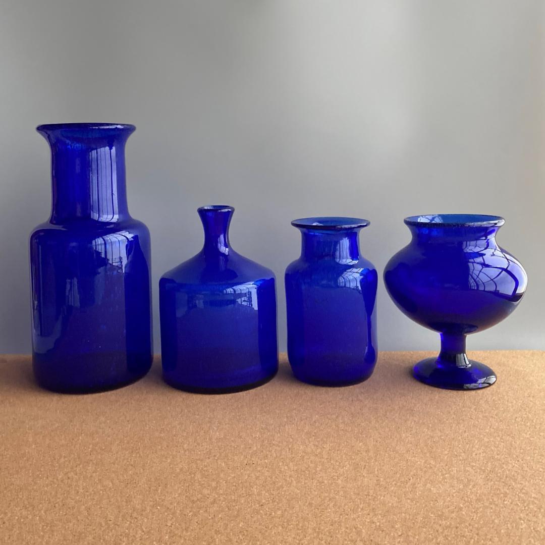 エリックホグラン BODA 北欧 ガラス 花瓶 高さ16.5cm G