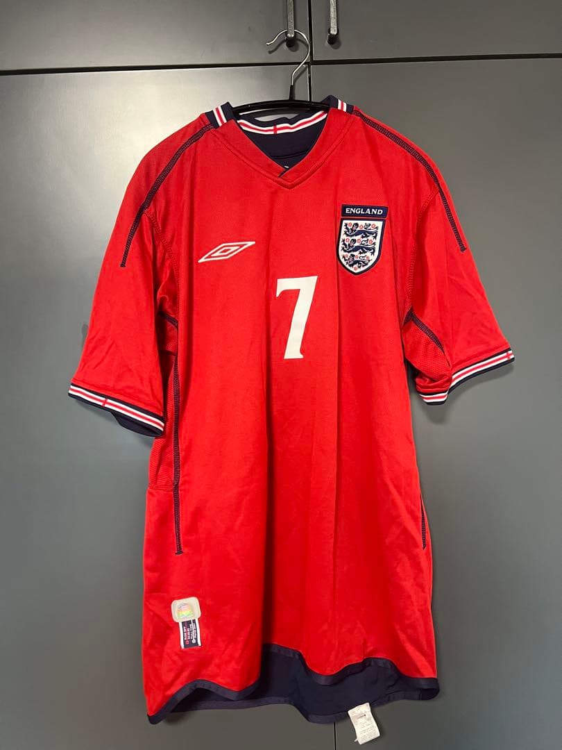 イングランド代表 Beckham 7番 ジャージ Mサイズ イングランド代表