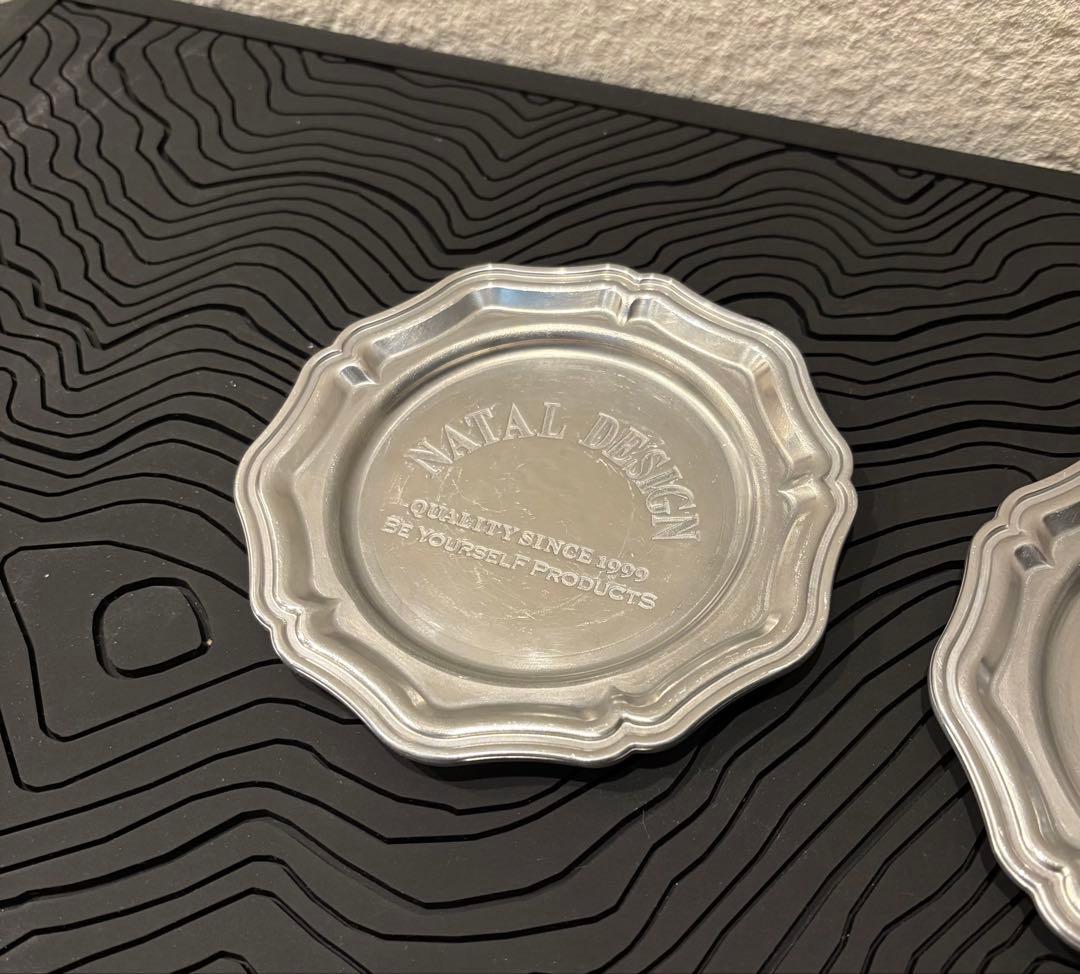 old sea×NATAL DESIGN 花リムプレート 2枚セット