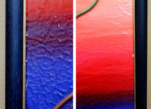 三越取扱作品 外薗範子 大型原画1点物 3D立体的 抽象画 可愛らしい感じの作品