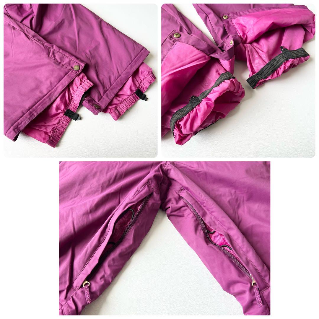 3249 ROXYジャケット パンツ 上下セット トロピカル RECCO付き