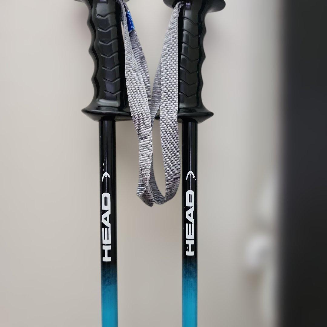 スキー板　HEAD ジュニア ストック付き