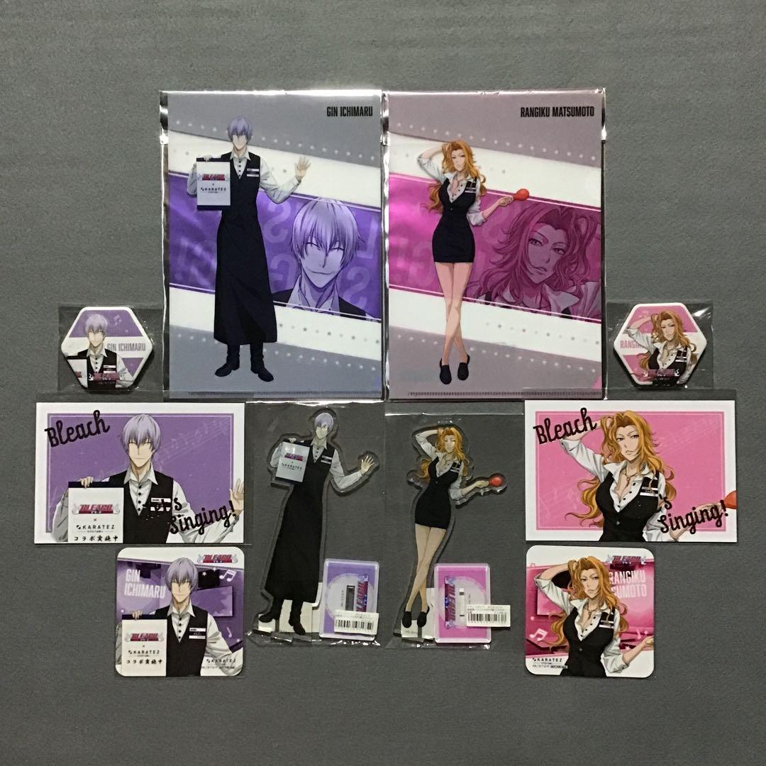 BLEACH 市丸ギン 松本乱菊 webくじ グッズセット - メルカリ【BLEACH