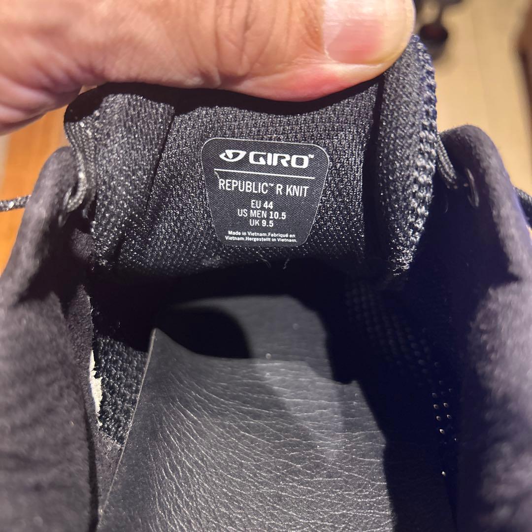 Giro Republic R Knit ブラック EU 44