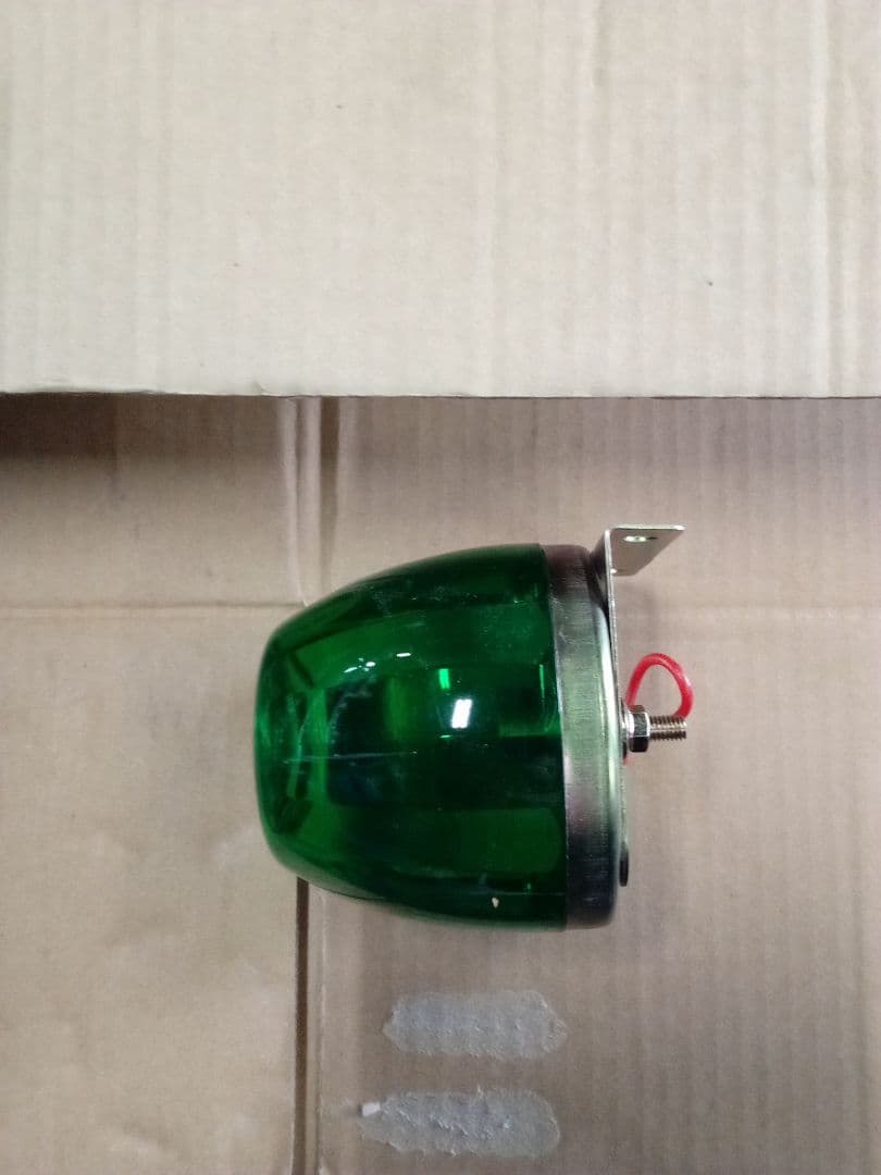 マーカーランプ グリーン 10個セット 当時物 デコトラ