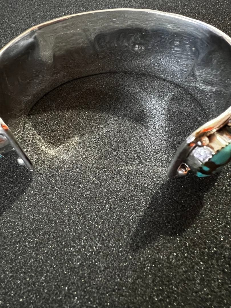 インディアンジュエリー・ターコイズ シルバーバングル