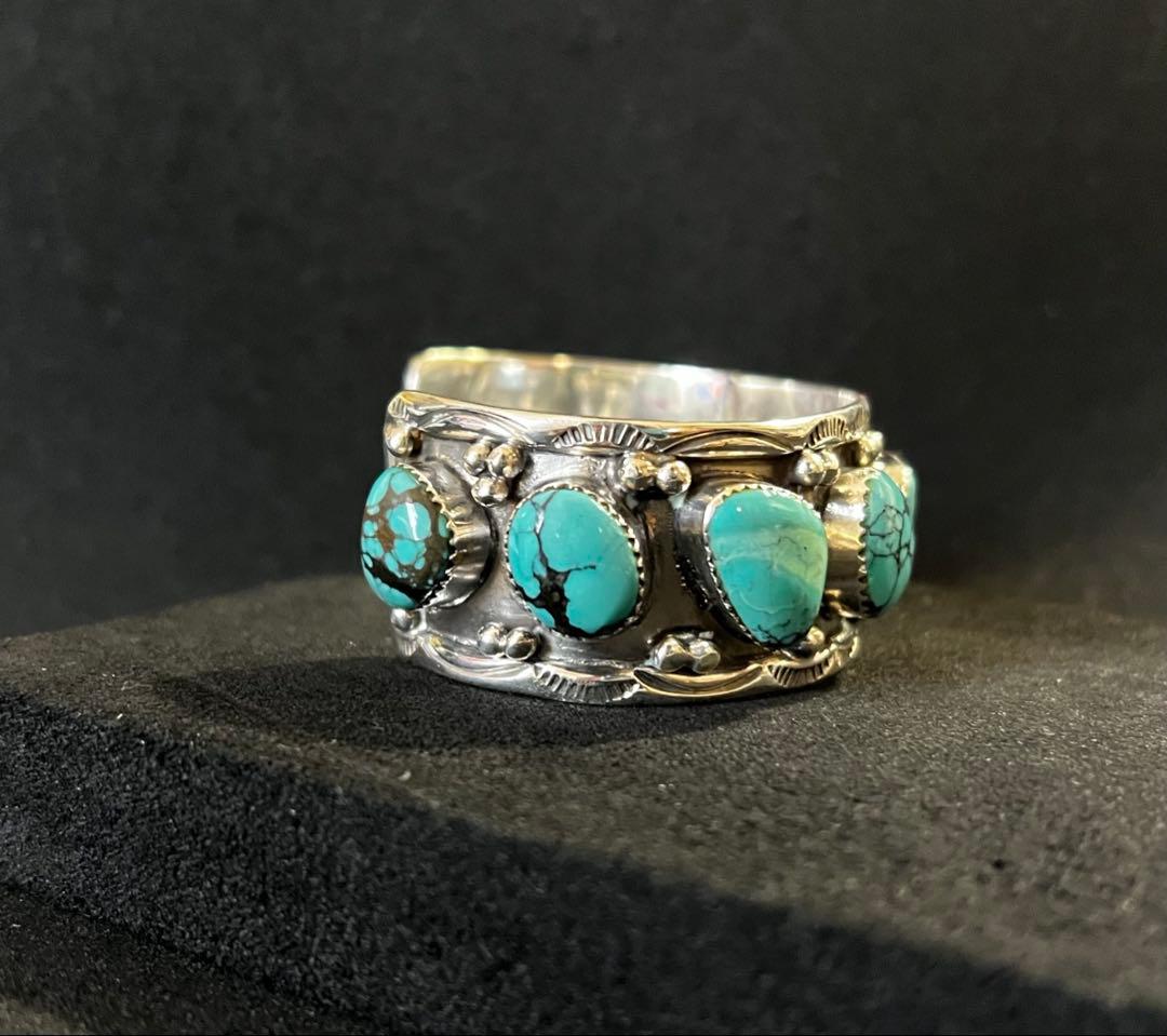 インディアンジュエリー・ターコイズ シルバーバングル