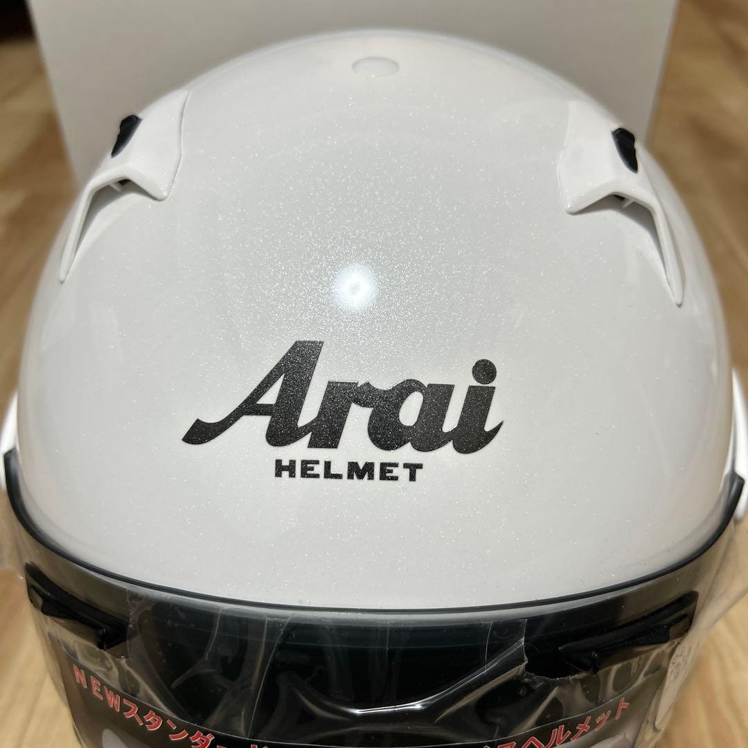 Arai SZ-Gジェットヘルメット グラスホワイト＜57.58cm＞♪