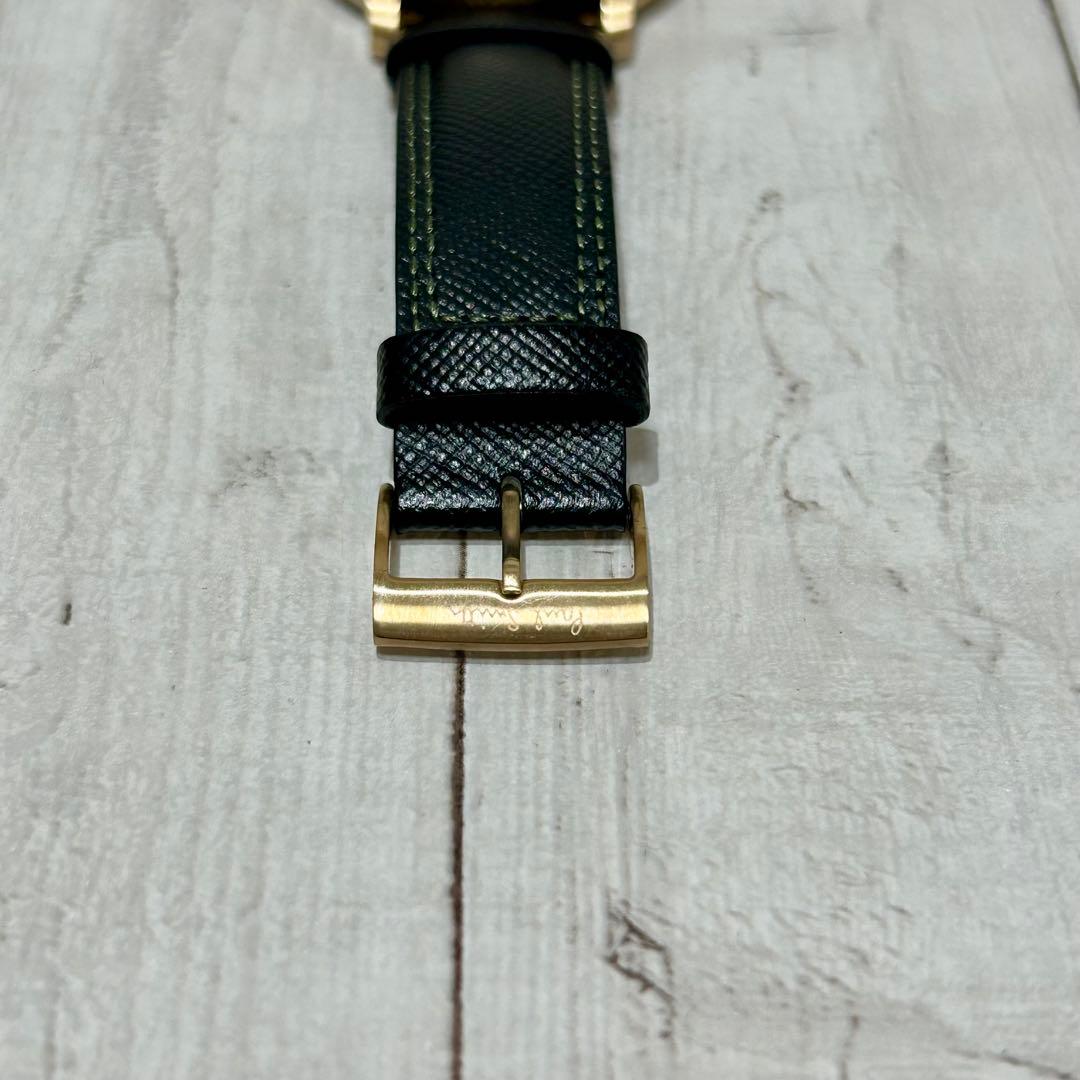 未使用級☆ポールスミス ワールドトラベラー　ソーラー電波ウォッチ　箱付　腕時計