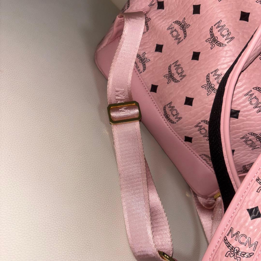 Sサイズ MCM ピンク リュック 正規品 ラビット