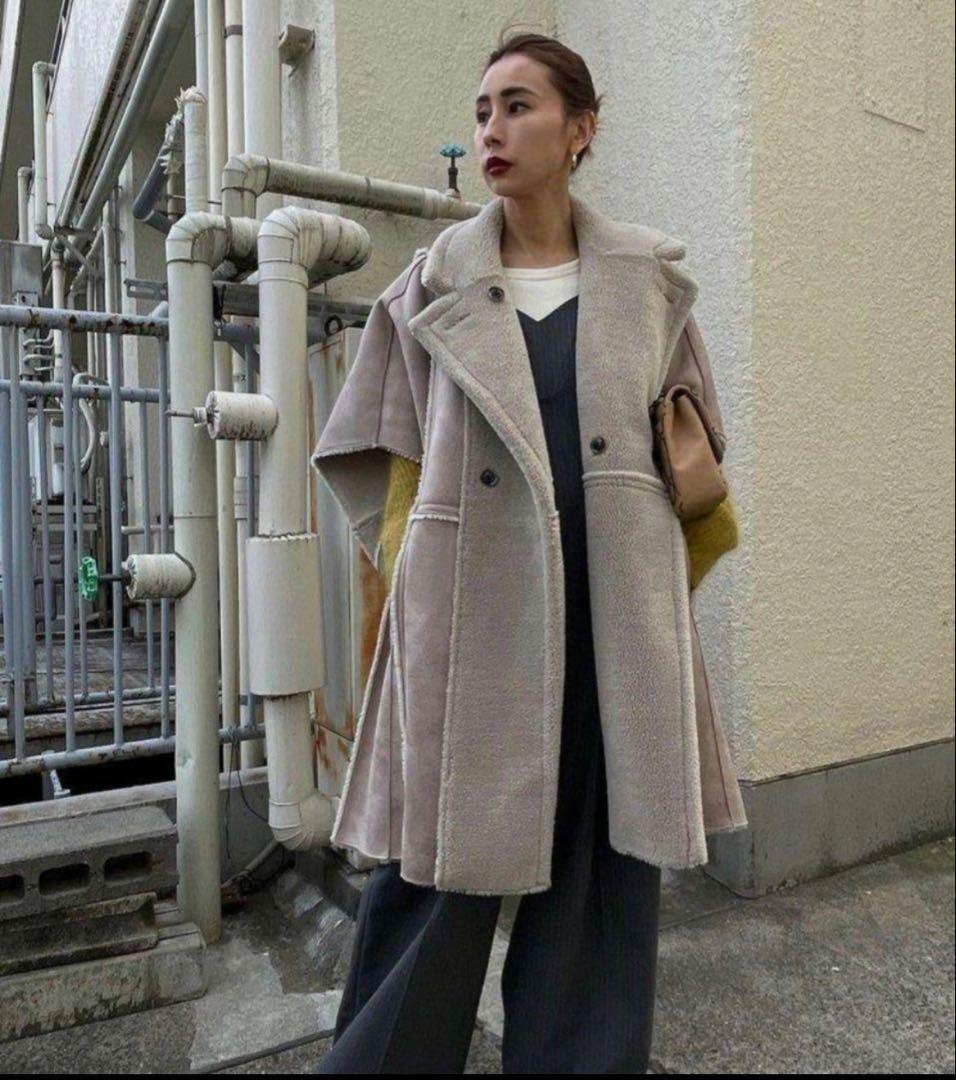 【ameri】REVERSIBLE BOAPONCHOCOAT