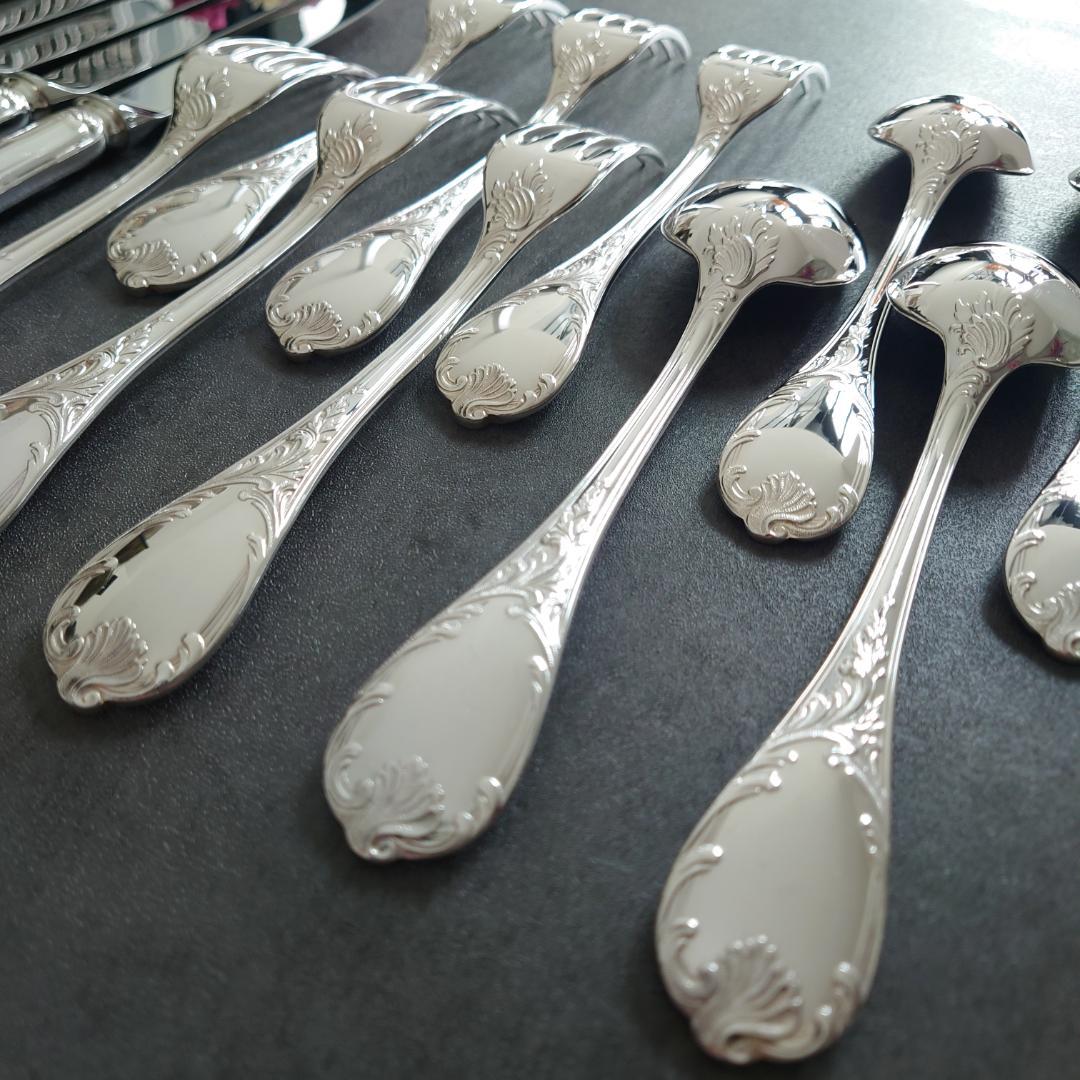 美品 クリストフル マルリー テーブルサイズ 18点