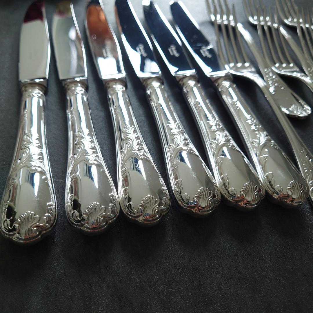 美品 クリストフル マルリー テーブルサイズ 18点