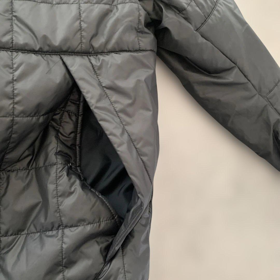 未使用✨NIKEナイキ パーカーロングベンチコート ブラック　M黒