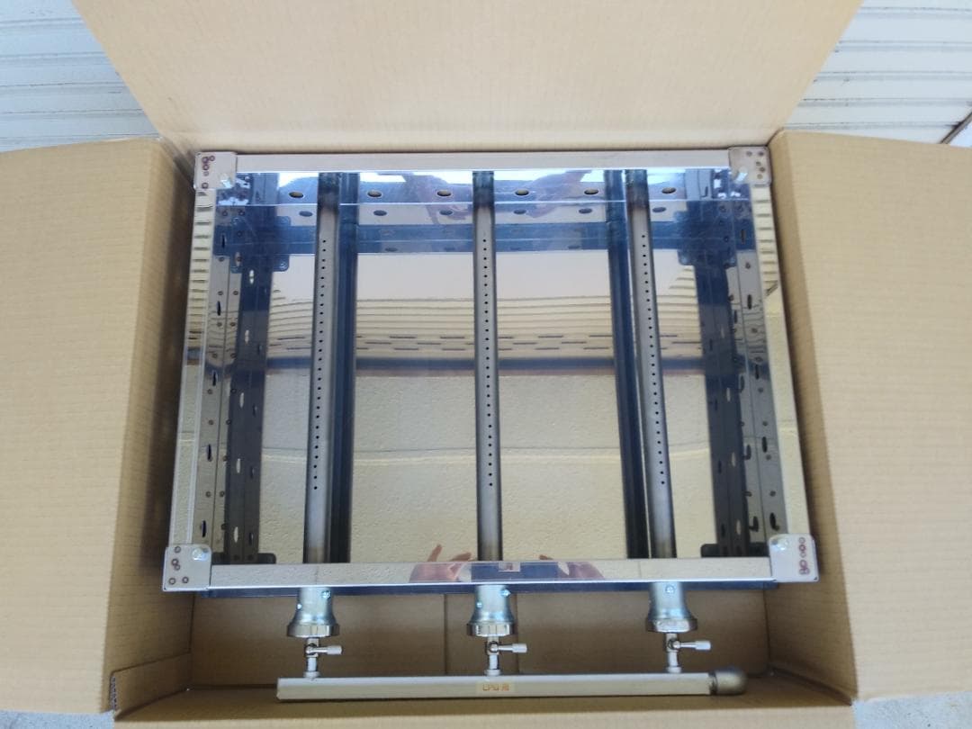 新品 極厚９mm 鉄板焼 ガスグリラー 幅600 全周淵 キッチンカー 焼きそば