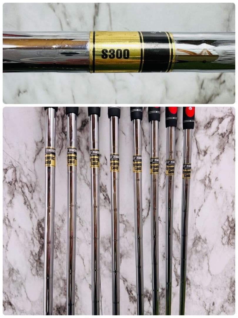 【豪華8本】ナイキ TW BLADE タイガーウッズ メンズアイアンセット S