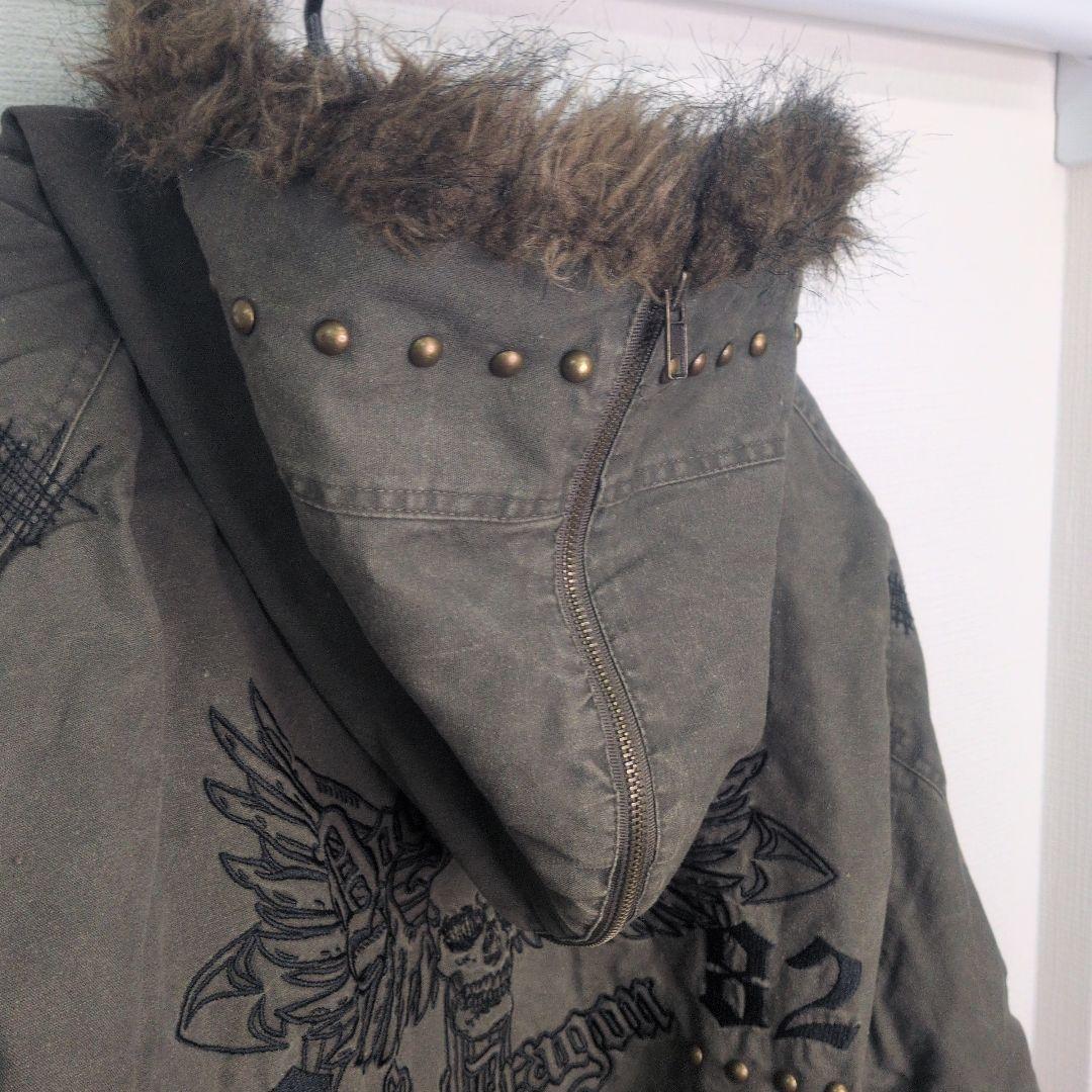 希少 dogtown type N-2B ドクロ 刺繍 XLサイズ キ - メルカリ