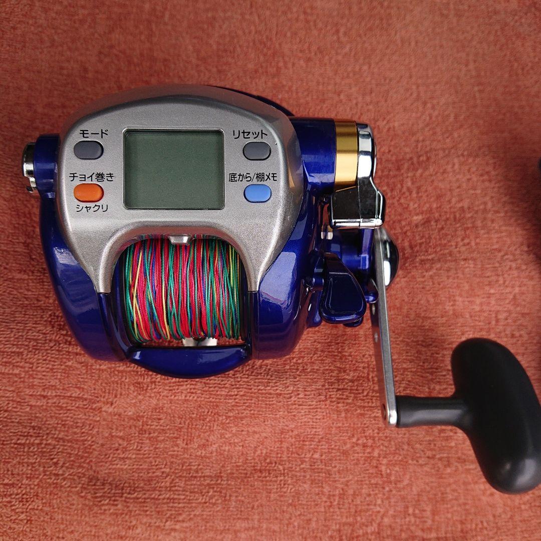 箱付属 ダイワ電動リール ハイパータナコン 500Fe 使用 1.1km 6時間