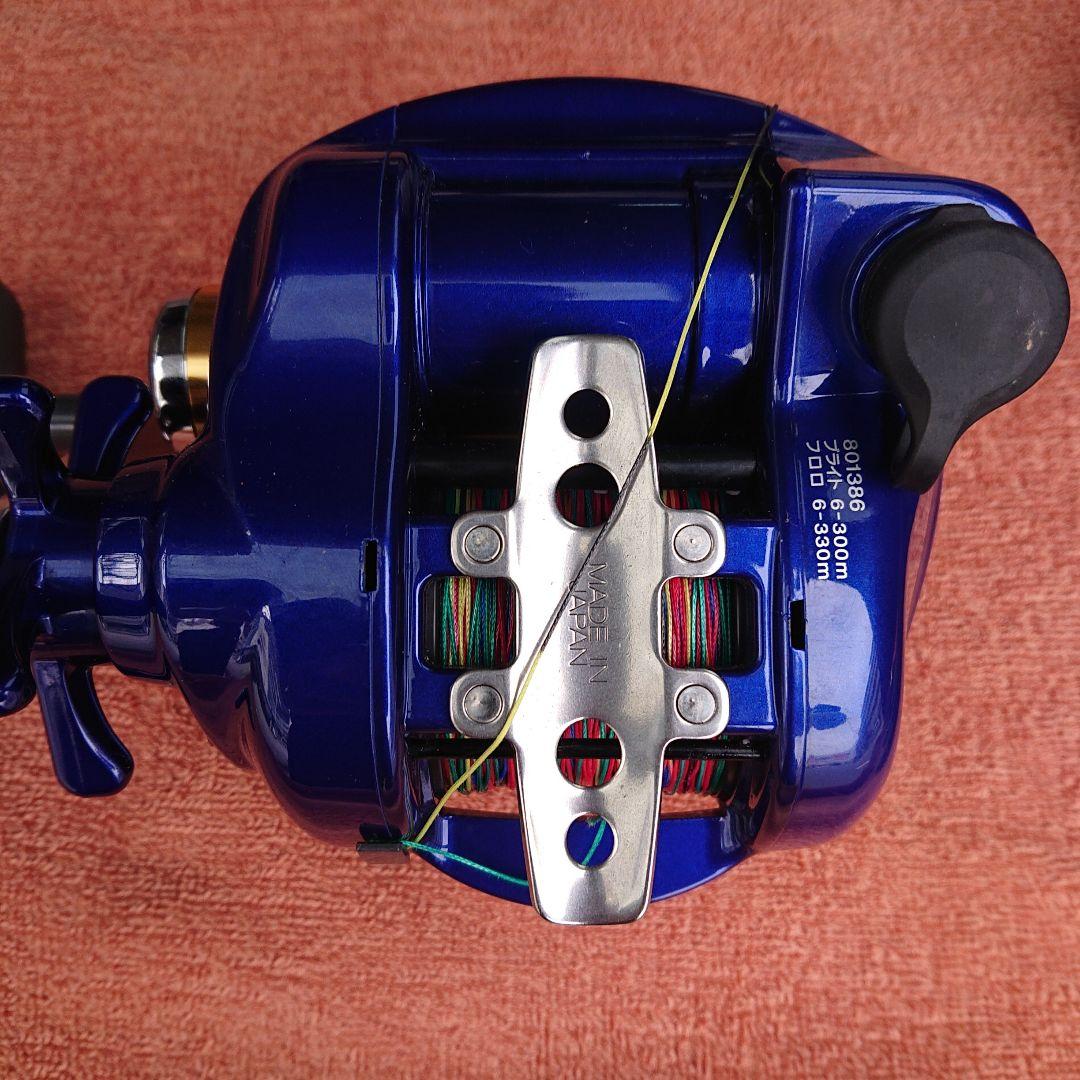 箱付属 ダイワ電動リール ハイパータナコン 500Fe 使用 1.1km 6時間
