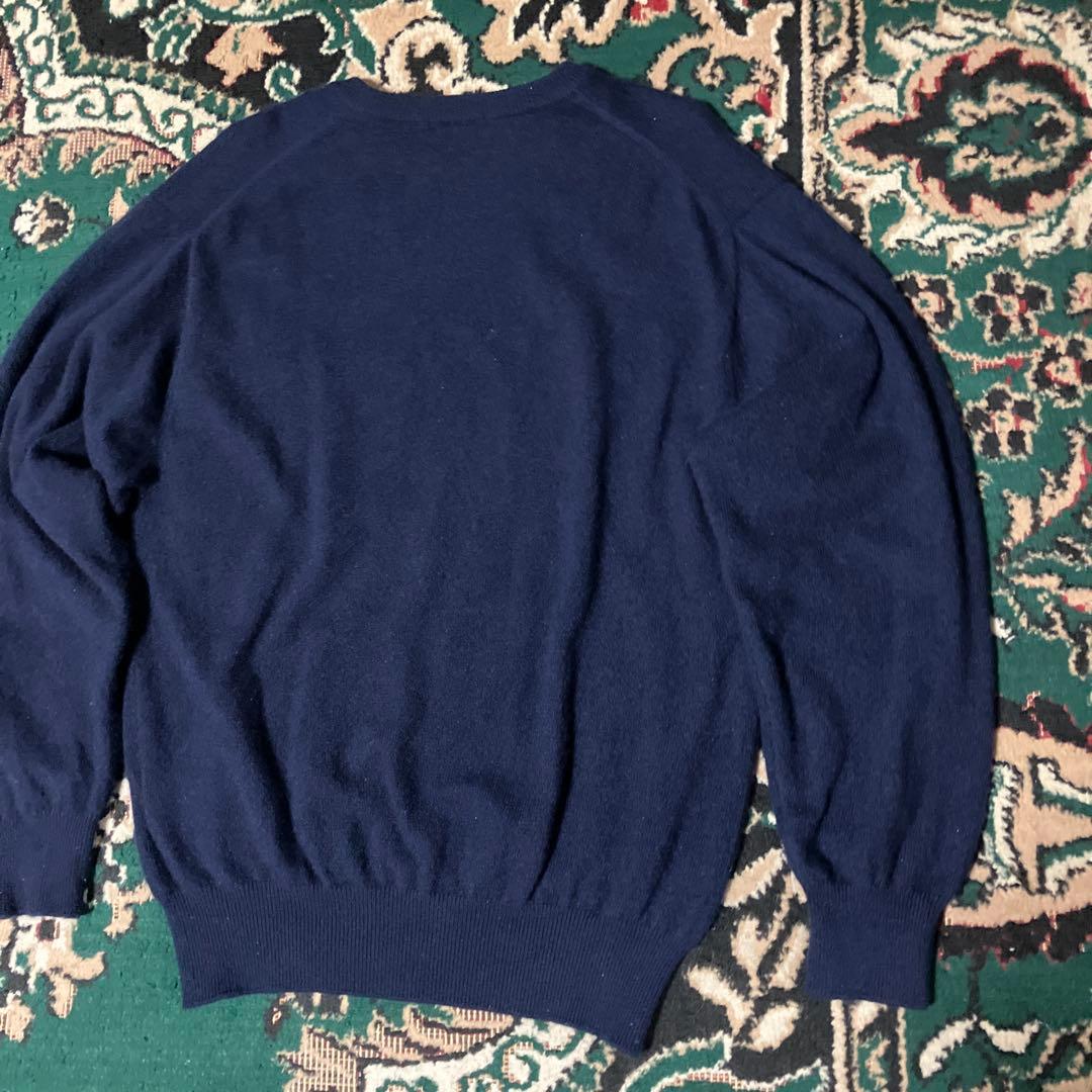 レア　柏レイソル　カシミヤ100 ニット　L セーター　ネイビー