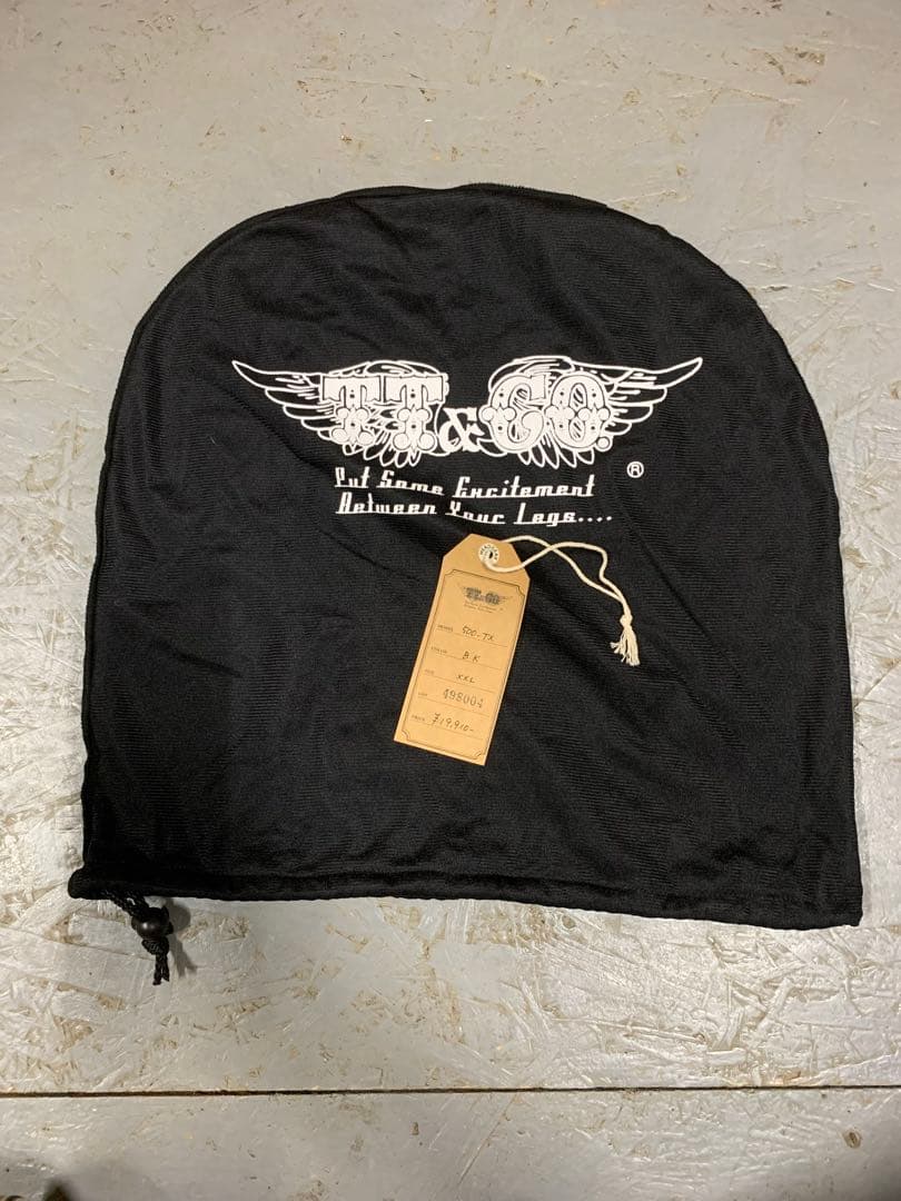 TT&CO 500TX ブラック XXL メット
