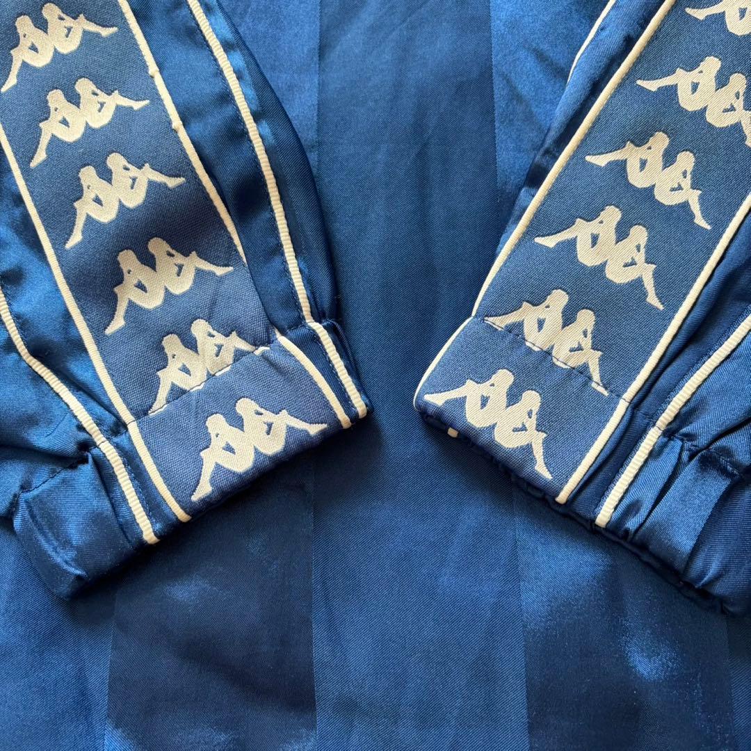 美品 Kappa カッパ イタリア代表 トラックジャケット ブルー Ｌ