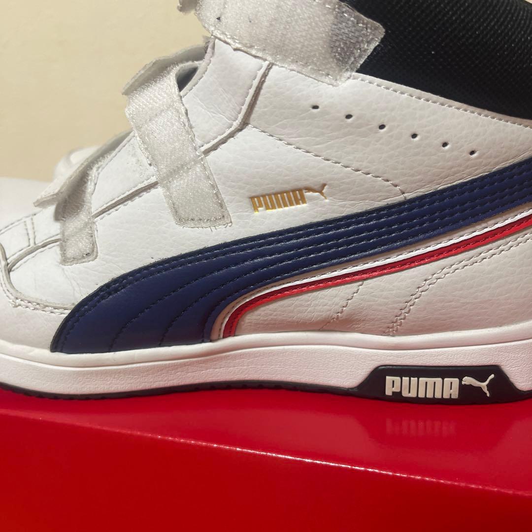 プーマ安全靴　エアツイスト2.0ホワイトミッド　H&L 28.0cm 美品