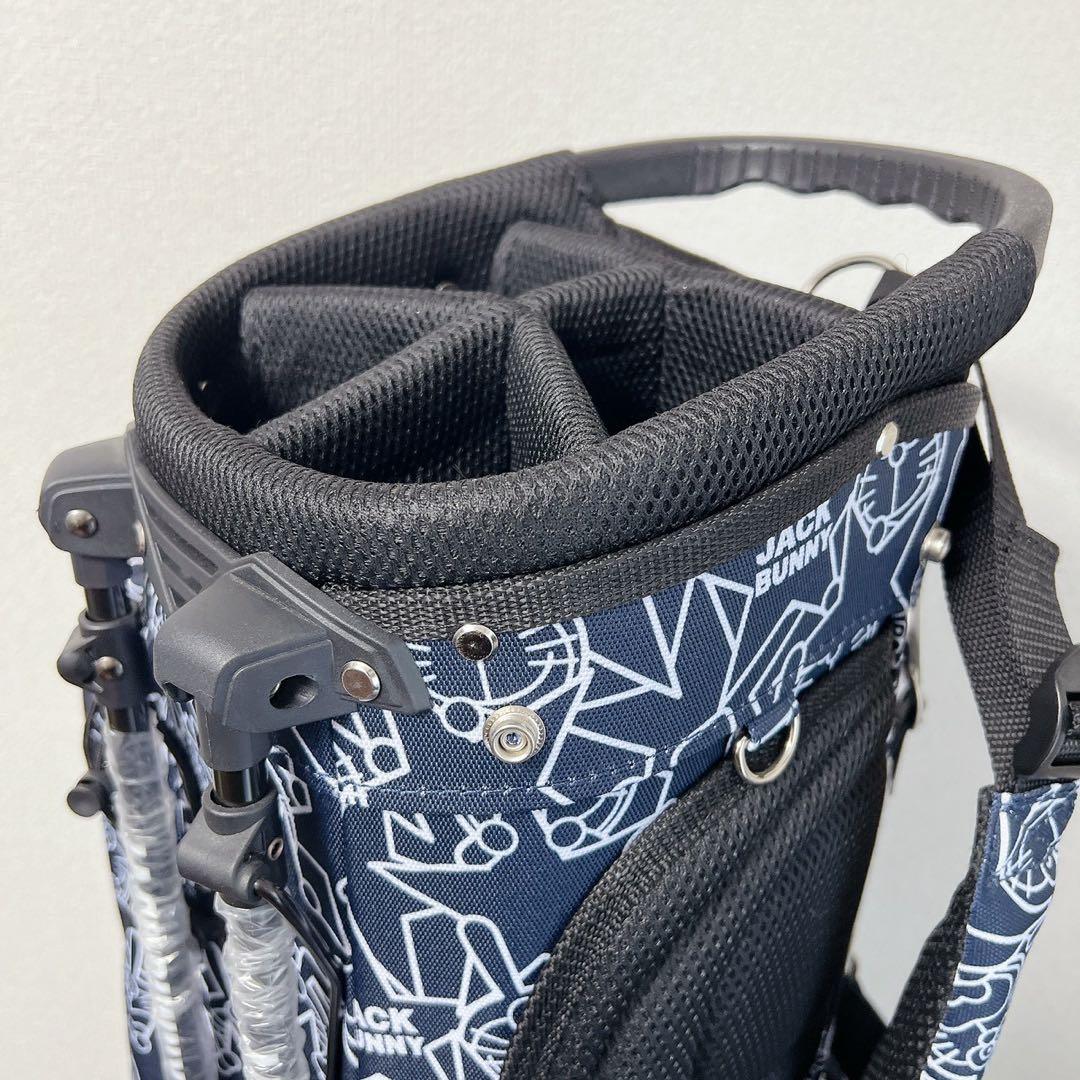 新品 ジャックバニー ドラえもん スタンドキャディバッグ FES!! 5分割 紺