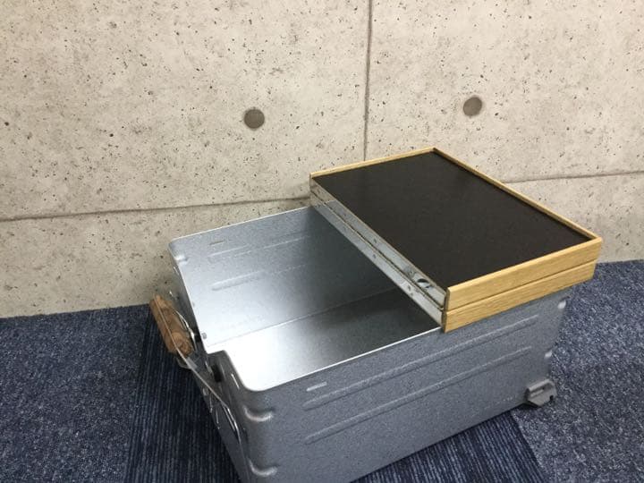 スノーピークシェルフコンテナ25用　開閉式天板