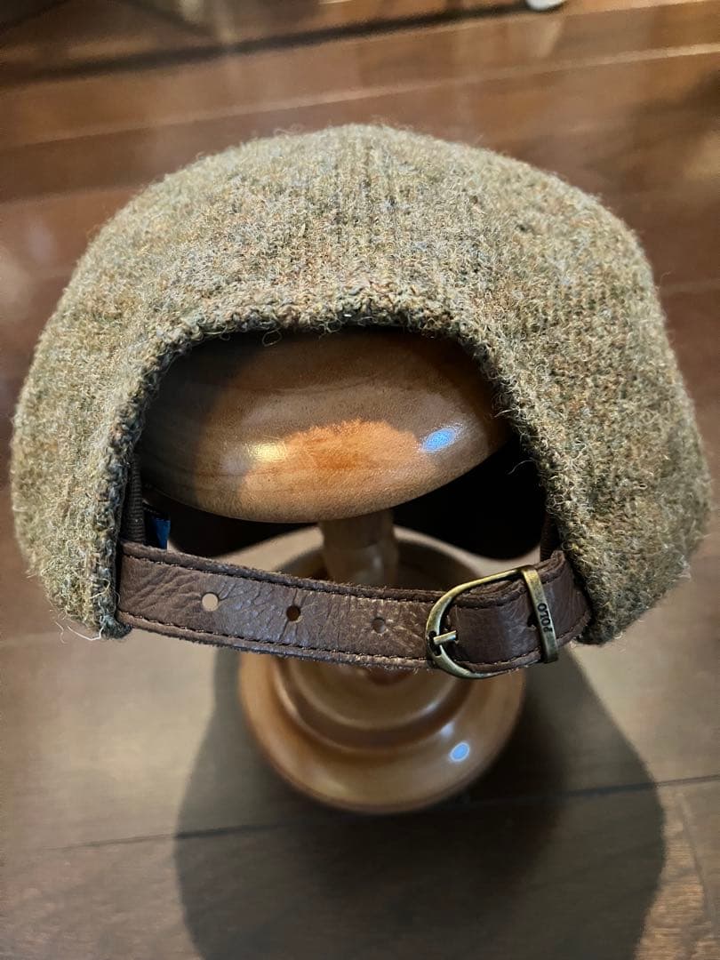 ポロラルフローレン ウールレザーキャップ