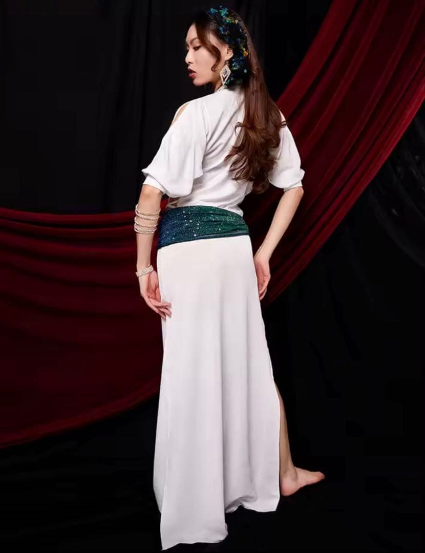 年末セール　ベリーダンス　衣装　バラディドレス