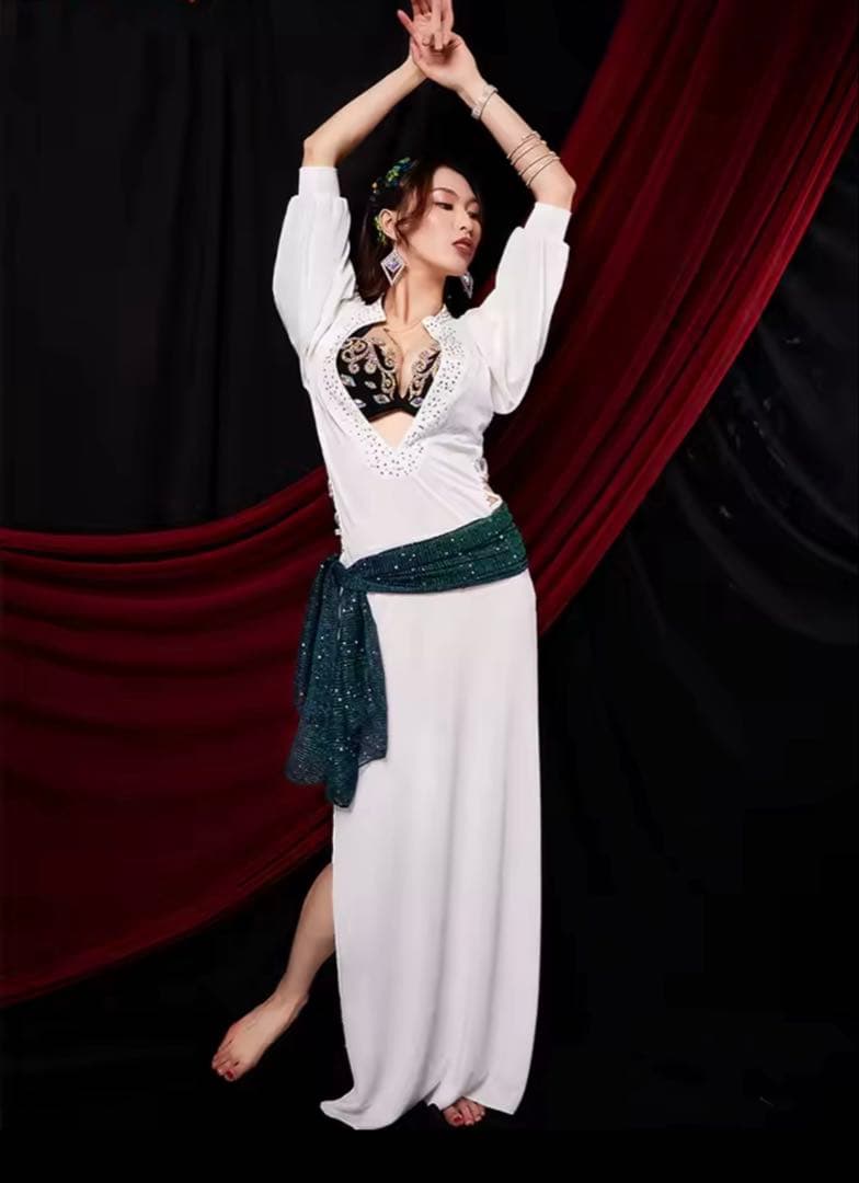 年末セール　ベリーダンス　衣装　バラディドレス