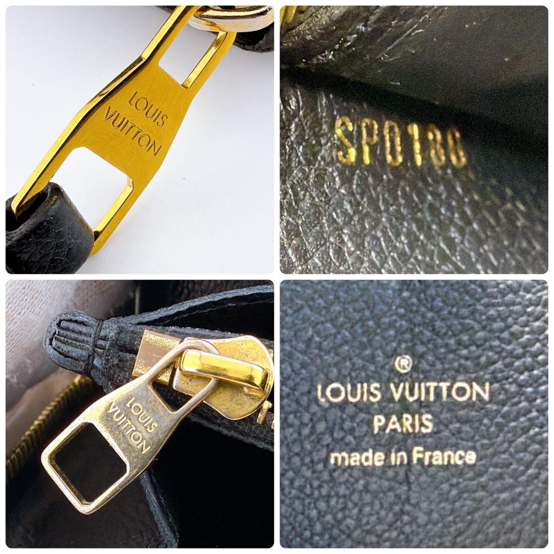 【美品】ルイヴィトン モノグラム アンプラント ジッピーウォレット 黒